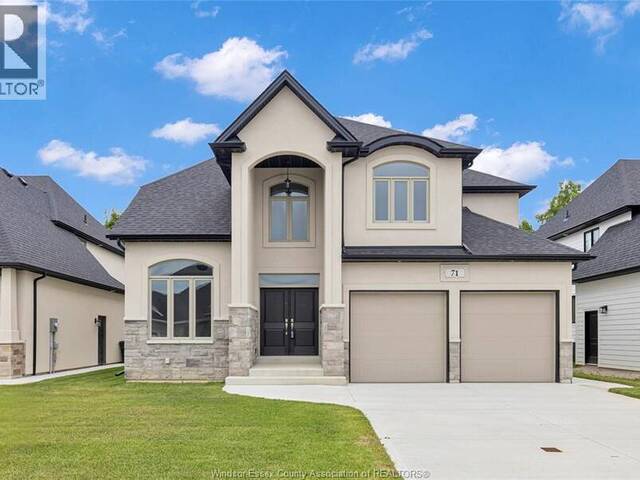 71 REDWOOD Kingsville Ontario, N0R 1B0 - 4 Bedrooms Home For Sale