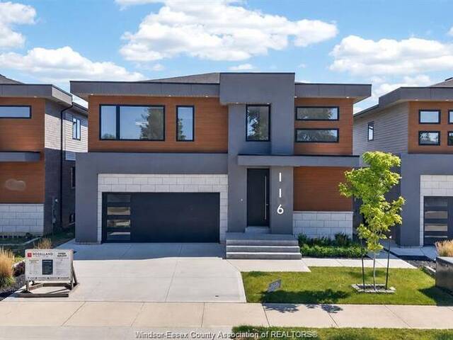 116 Bear STREET Essex Ontario, N8M 0A9 - 4 Bedrooms Waterfront Home For sale