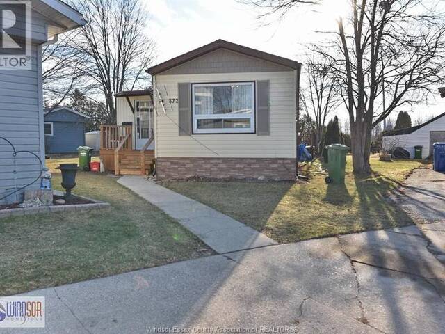 372 REGENT COURT Essex Ontario, N8M 2Z2 - Property For Sale