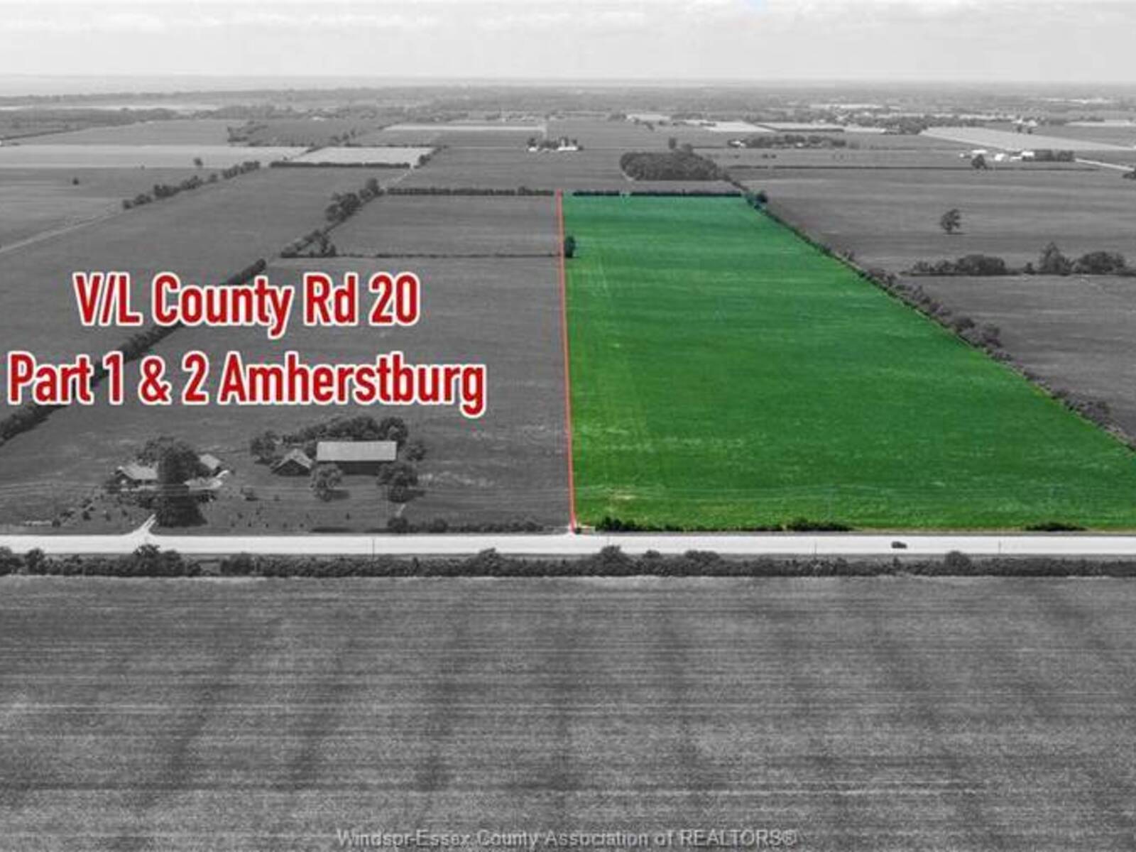 V/L COUNTY RD 20 Unit# PARTS 1 & 2, Amherstburg, Ontario N0R 1G0