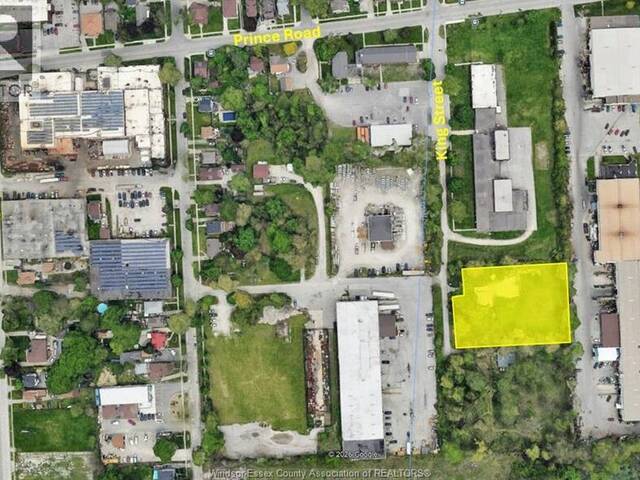 3821 KING STREET Windsor Ontario, N9C 1P7 - Vacant Land For Sale