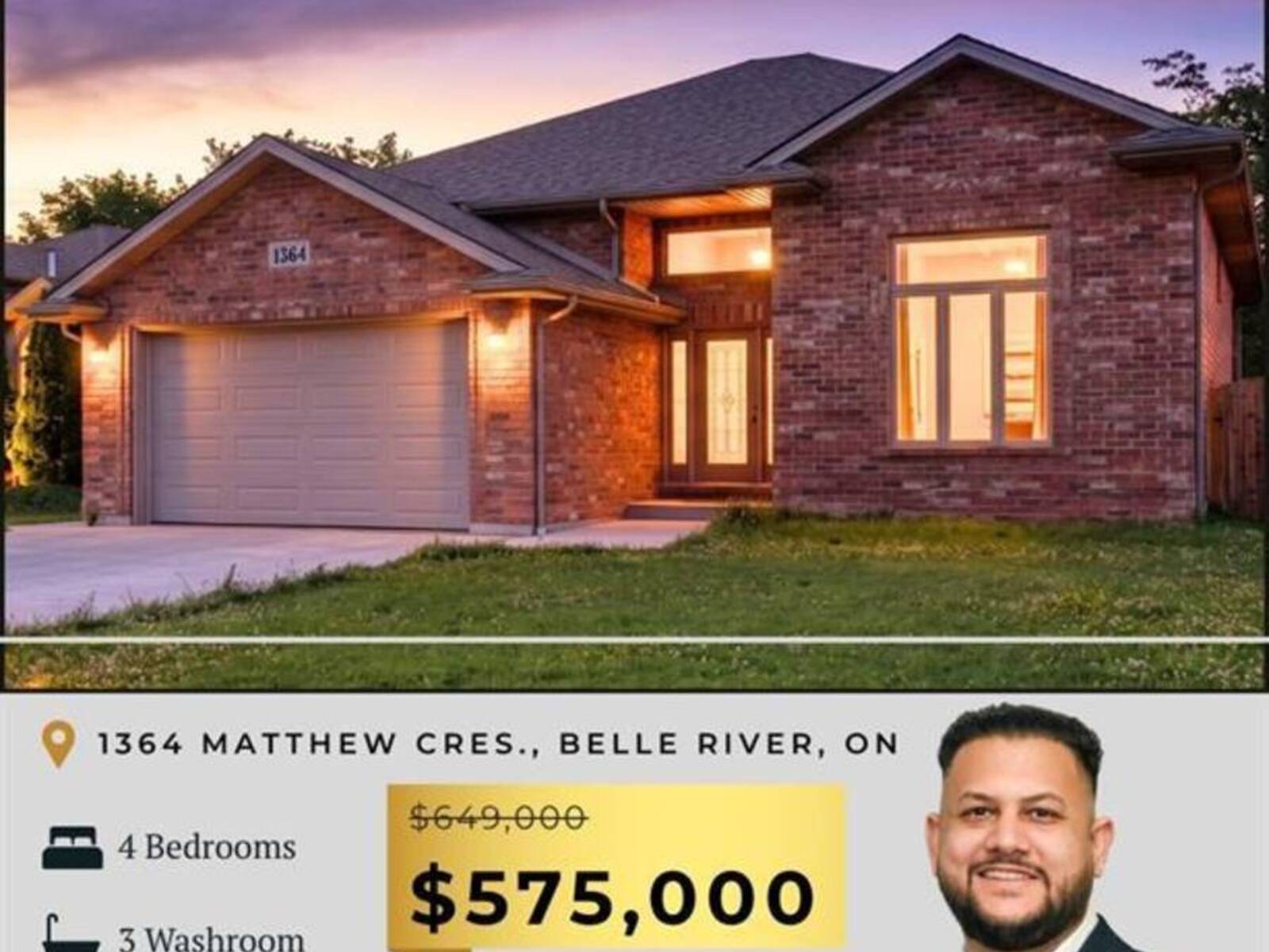 1364 MATTHEW CRESCENT, Lakeshore, Ontario N0R 1A0