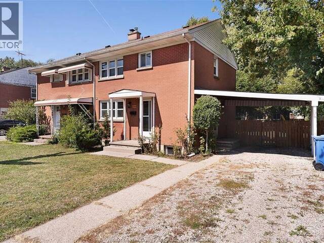 2244 Vercheres AVENUE Windsor Ontario, N9B 1P1 - 4 Bedrooms Home For Sale