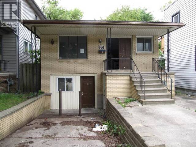 931 CAMPBELL AVE Windsor Ontario, N9B 2J4 - 4 Bedrooms Home For Sale