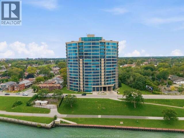 1225 RIVERSIDE DRIVE Unit# 801 Windsor Ontario, N9A 0A2 - 2 Bedrooms Waterfront Condo For Sale