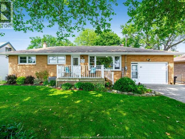 27 Mersea Rd 12 Leamington Ontario, N8H 3V4 - 3 Bedrooms Waterfront Home For sale