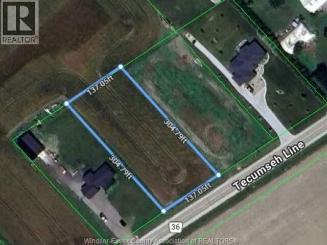 4923 TECUMSEH LINE Tilbury Ontario, N0P 2L0 - Vacant Land For Sale