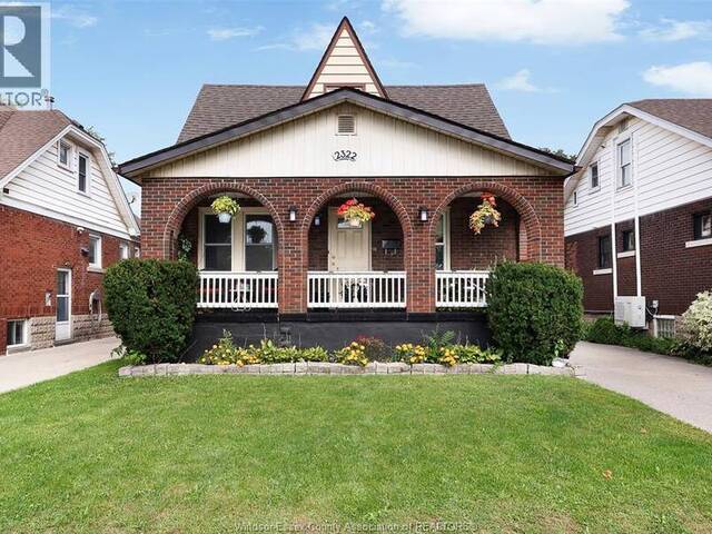 2322 BYNG ROAD Windsor Ontario, N8W 3E5 - 4 Bedrooms Home For Sale