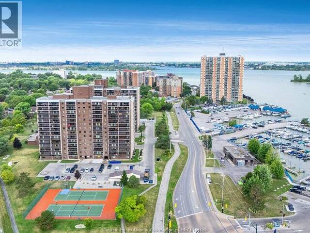 9099 Riverside DRIVE Unit# 1110W Windsor Ontario, N8S 4P8 - 1 Bedroom Waterfront Condo For Sale