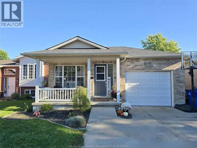110 GREENFIELD LANE Chatham Ontario, N7L 5N5 - 4 Bedrooms Home For Sale