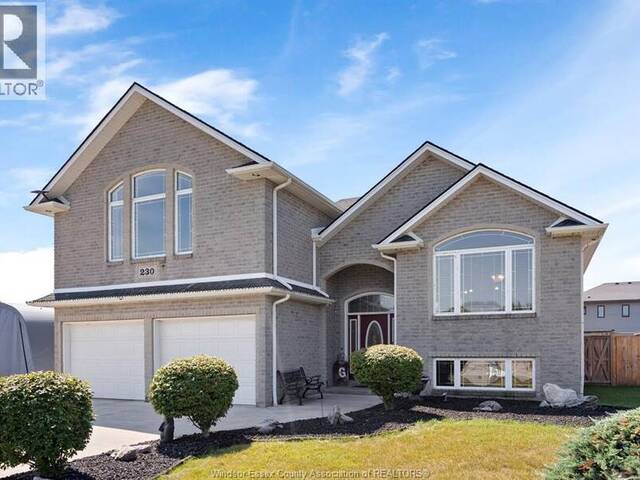 230 ST PETER Lakeshore Ontario, N0R 1A0 - 4 Bedrooms Home For Sale