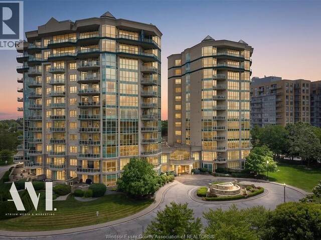 4955 Riverside DRIVE East Unit# 901 Windsor Ontario, N8Y 5A3 - 2 Bedrooms Waterfront Condo For Sale