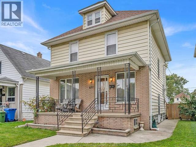 877 PIERRE AVENUE Windsor Ontario, N9A 2K6 - 4 Bedrooms Home For Sale