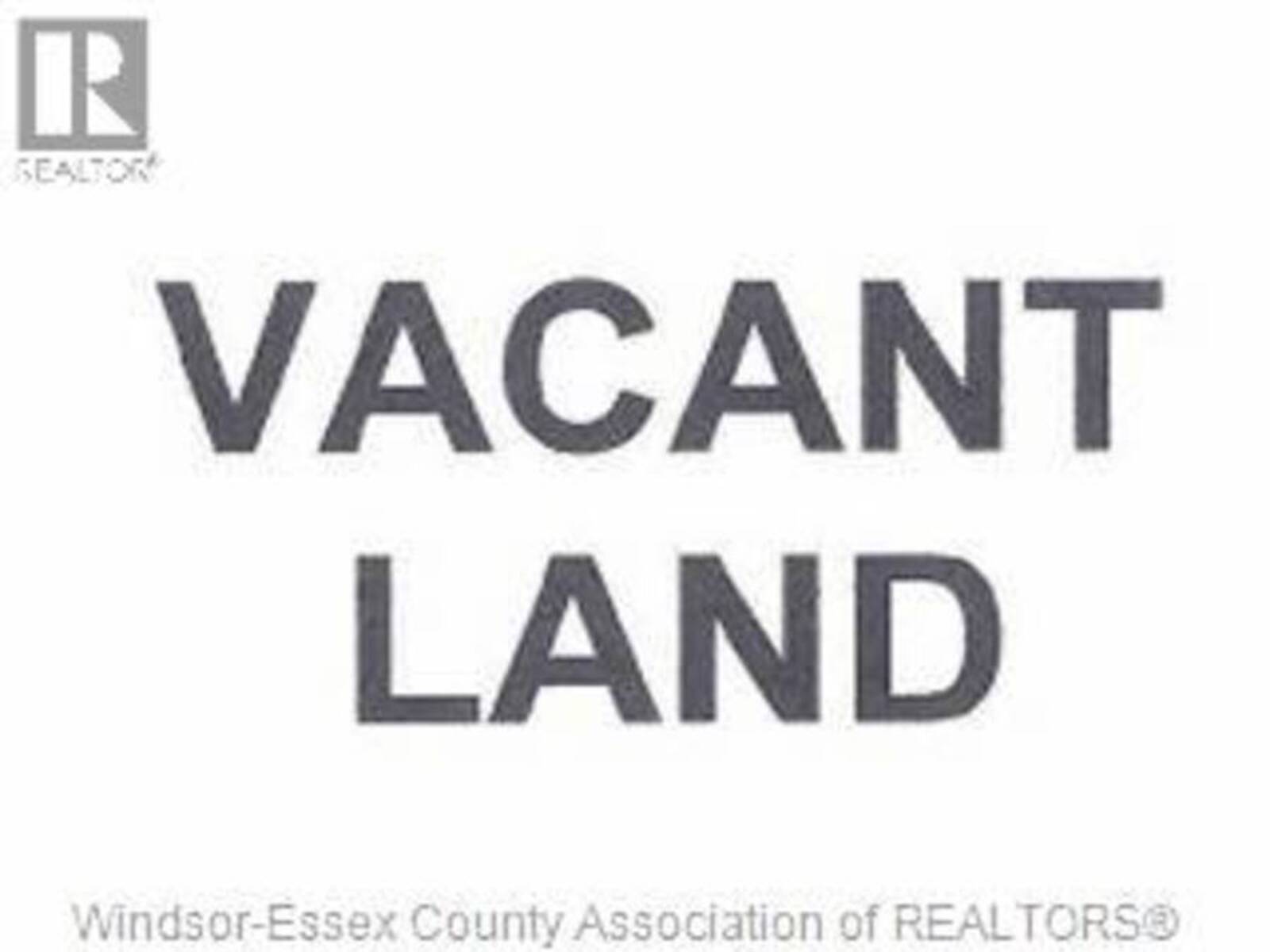 V/L DISPUTED ROAD, LaSalle, Ontario N9A 6Z6