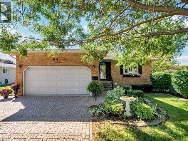 331 LESPERANCE Tecumseh Ontario, N8N 1W2 - 4 Bedrooms Home For Sale