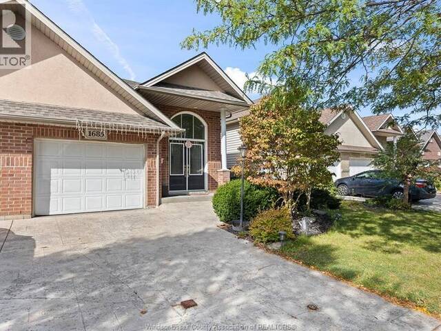 1685 CHATEAU AVENUE Windsor Ontario, N8P 1M4 - 3 Bedrooms Home For Sale