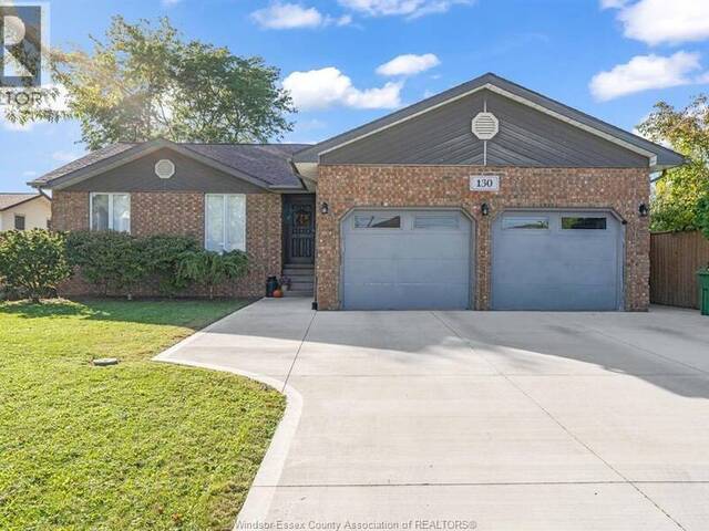 130 Ryan STREET Amherstburg Ontario, N9V 3R3 - 4 Bedrooms Waterfront Home For sale