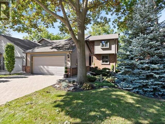 21 FAIRWAY CRESCENT Amherstburg Ontario, N9V 3T5 - 3 Bedrooms Condo For Sale