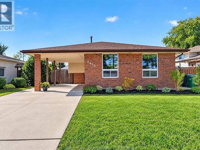 2675 JEFFERSON BOULEVARD Windsor Ontario, N8T 3E7 - 3 Bedrooms Home For Sale