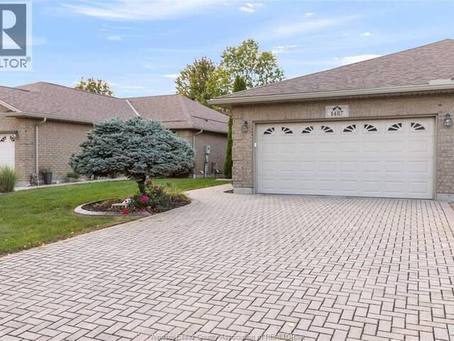 1487 IMPERIAL CRESCENT Windsor Ontario, N9G 2T8 - 2 Bedrooms Home For Sale