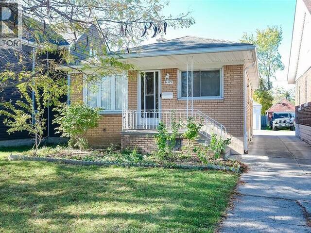 1647 BENJAMIN Windsor Ontario, N8X 4N7 - 2 Bedrooms Home For Sale