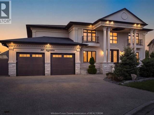 60 AUGUSTUS COURT LaSalle Ontario, N9H 0G6 - 7 Bedrooms Home For Sale