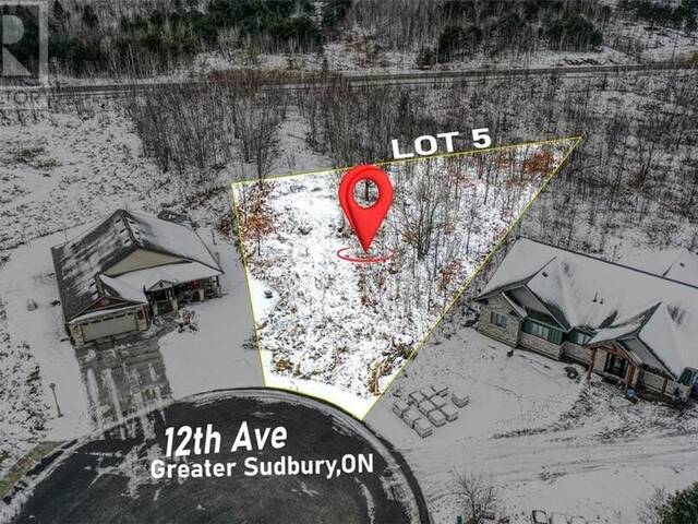 270 Twelfth Avenue Unit# Lot 5 Sudbury Ontario, P3Y 1M8