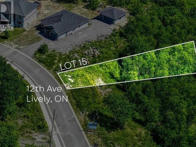 270 Twelfth Avenue Unit# Lot 15 Sudbury Ontario, P3Y 1M8