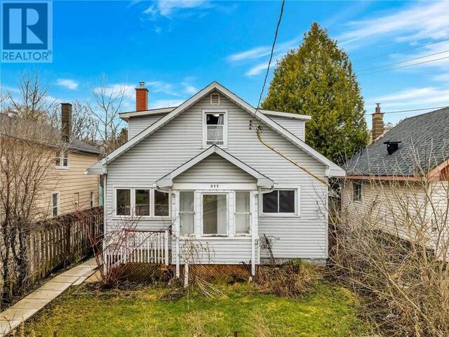 377 Donovan Street Sudbury Ontario, P3C 3Z6