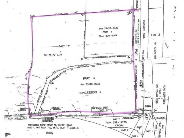 Lot 4 Old Wanup Road Greater Sudbury Ontario, P3E 4N1 - Vacant Land For Sale