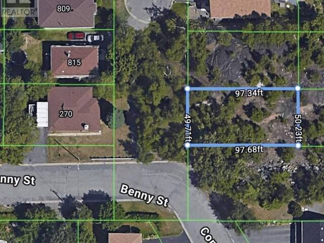 LOT 118 Connaught Avenue Greater Sudbury Ontario, P3E 3X2 - Vacant Land For Sale