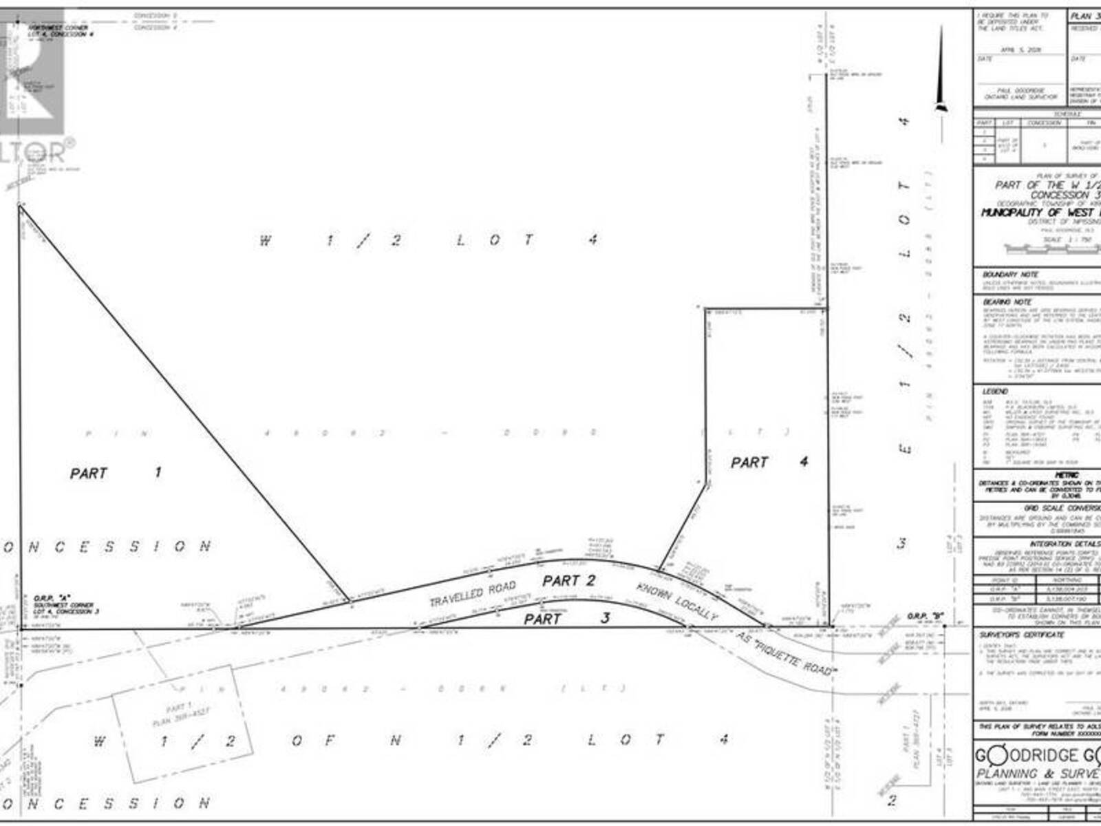 0 Piquette Road, West Nipissing, Ontario P0H 2M0