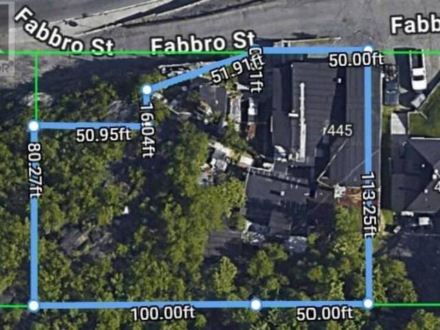 445 Fabbro Street Greater Sudbury Ontario, P3B 4H2 - Vacant Land For Sale