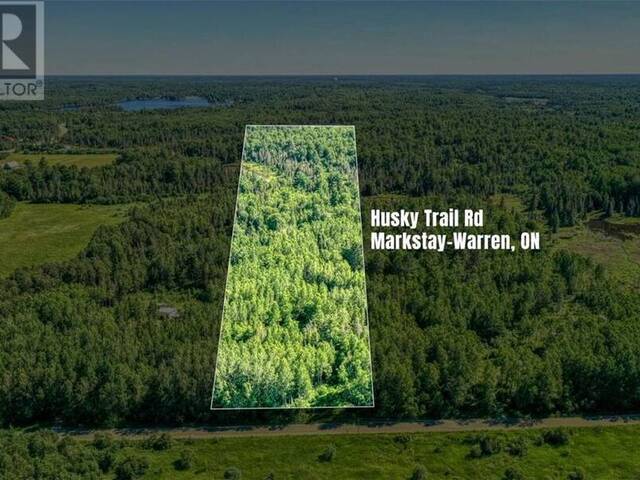 0 Husky Trail Road Markstay-Warren Ontario, P0M 2G0 - Vacant Land For Sale