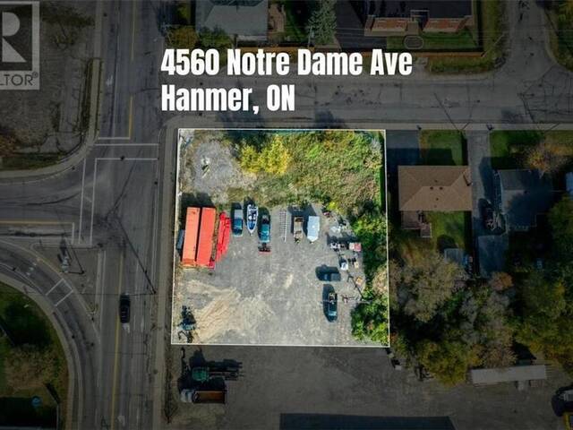 4560 NOTRE DAME Avenue Greater Sudbury Ontario, P3P 1X5 - Vacant Land For Sale