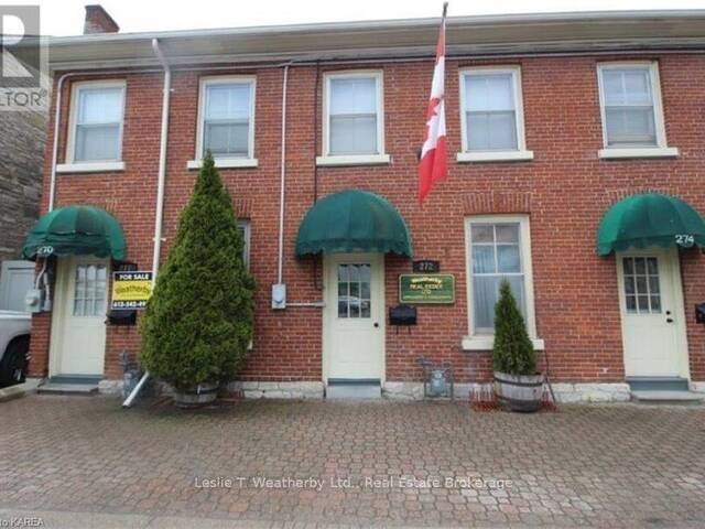 272 WELLINGTON STREET Kingston Ontario, K7K 2Z1