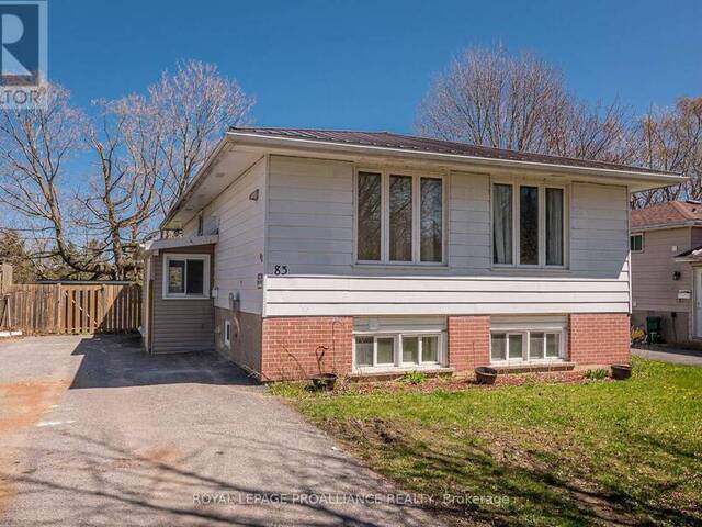 83 CALDERWOOD DRIVE Kingston Ontario, K7M 6L5