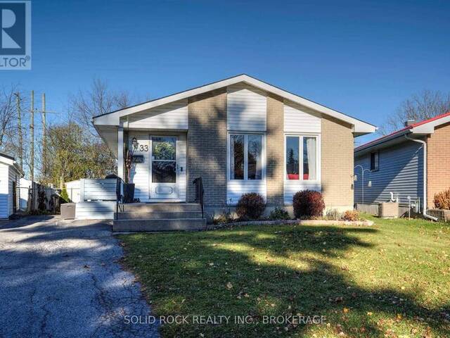 33 DERBY GATE CRESCENT Kingston Ontario, K7K 5Y9