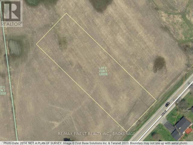 LOT 4 MAIN STREET Leeds Ontario, K0H 2N0