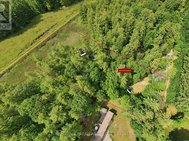 PT LT 18 CLEAR LAKE ROAD Rideau Lakes Ontario, K0G 1E0 - Vacant Land For Sale