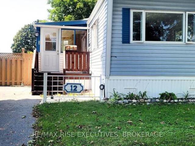 12 WENTWORTH DRIVE Kingston Ontario, K7K 5C9 - 2 Bedrooms Home For Sale