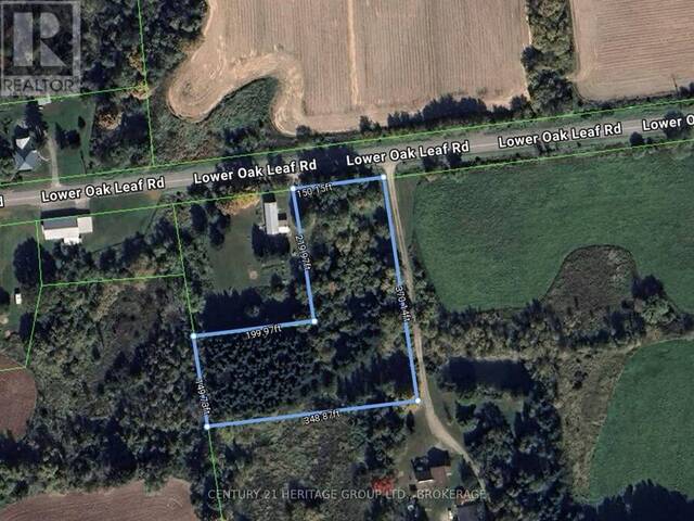 523 LOWER OAK LEAF ROAD Leeds and the Thousand Islands Ontario, K0E 1B0 - Vacant Land For Sale