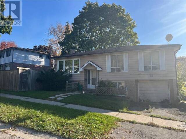 31 HILLCREST Avenue Brantford Ontario, N3T 5Z2