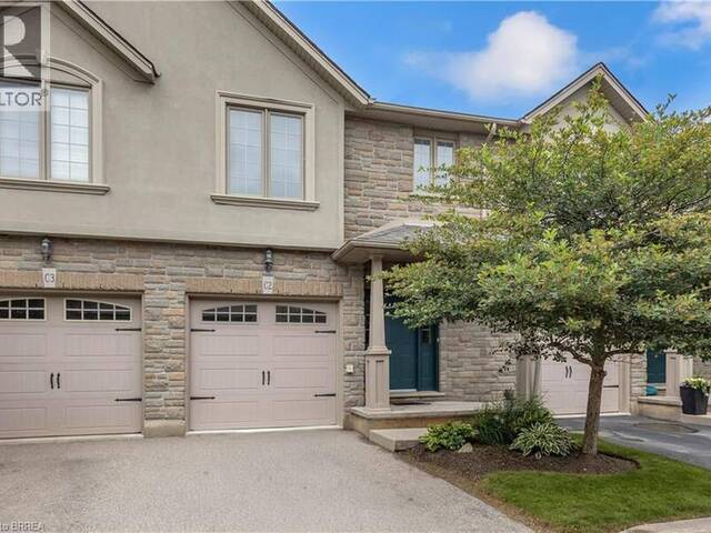 12 BRANTWOOD PARK Road Unit# C2 Brantford Ontario, N3P 1G2 - 3 Bedrooms Condo For Sale