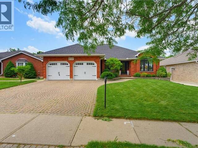 12 MACBRIDE Court Brantford Ontario, N3T 6J1 - 3 Bedrooms Home For Sale