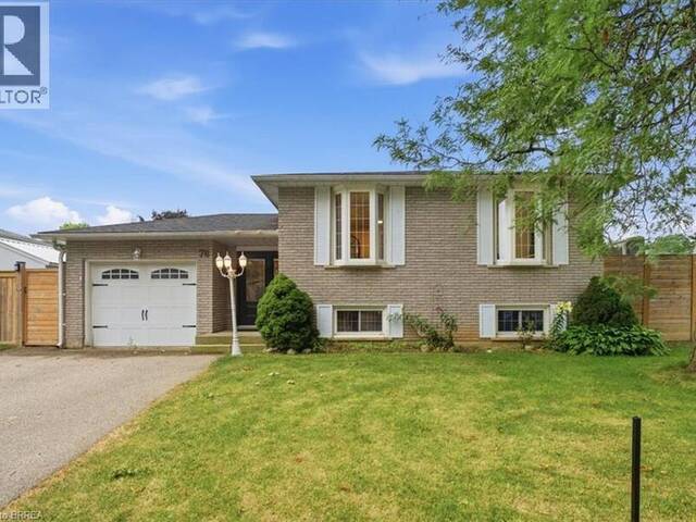 76 ENFIELD Crescent Brantford Ontario, N3P 1B2 - 3 Bedrooms Home For Sale