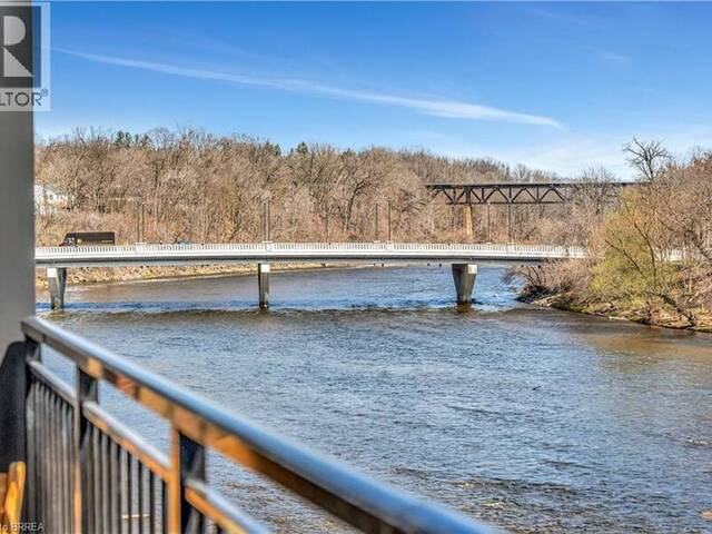7 GRAND RIVER Street N Unit# 203 Paris Ontario, N3L 2L9 - 1 Bedroom Waterfront Condo For Sale
