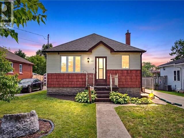 291 SHERIDAN Street Brantford Ontario, N3S 4R5 - 3 Bedrooms Home For Sale