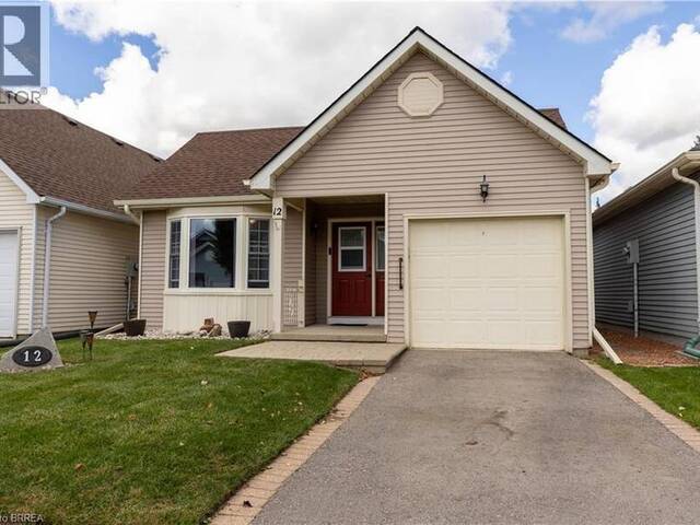 12 HAWKINS Crescent Tillsonburg Ontario, N4G 5K7 - 2 Bedrooms Home For Sale