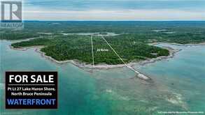 PT LT 27 LAKE HURON Shore | Northern Bruce Peninsula Ontario | Slide Image One